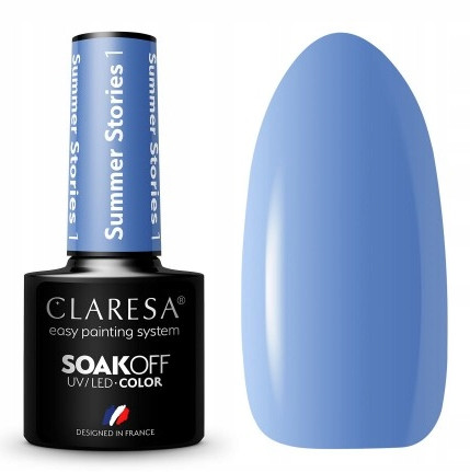 CLARESA Poletne zgodbe hibridni lak za nohte 1
