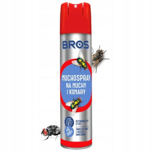 Aerosol za boj proti komarjem in muham Bros 750 ml