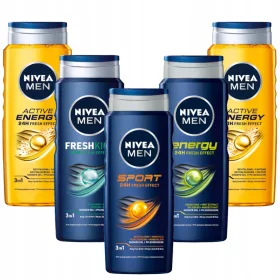 Nivea moški set gelov za tuširanje 2500 ml