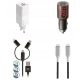 Forever Core 65W polnilnik + 2 USB kabla 3v1