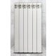  Aluminijasti radiator Faral Alba 1276 W bel 560 x 880 x 95 mm - stranski priključek