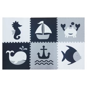   PENASTA PODLOGA ZA OTROKE 6 DELNA EVA PUZZLE 120 x 180 XXL DEBELA