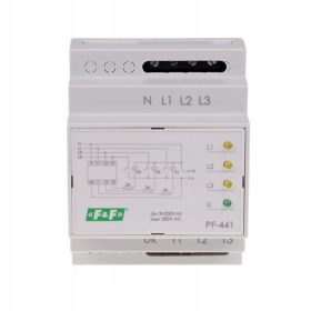 F&F Avtomatsko Fazno Stikalo PF-441 230 V IP20 16 A