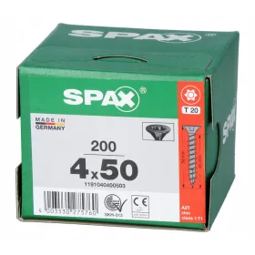 rni SPAX vijaki 4x50 T20 s polnim navojem 200 kosov