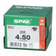 rni SPAX vijaki 4x50 T20 s polnim navojem 200 kosov