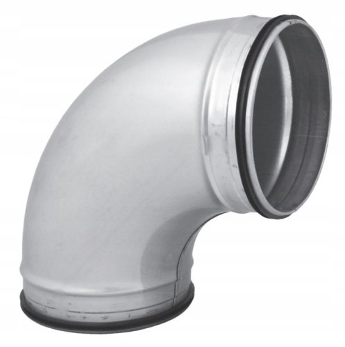 Koleno s 90-stopinjskim tesnilom, premer 125 mm