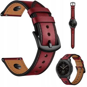 22MM ELEGANTEN USNJEN PAŠČEK ZA PAMETNE URE