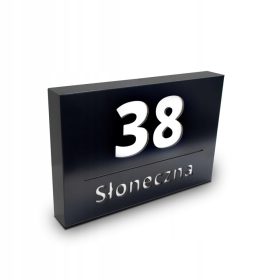 Hišna številka LED Studio Effect 40 x 30 cm