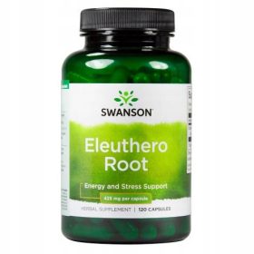 Swanson Sibirski ginseng kapsule 120 kosov