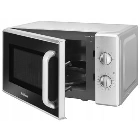    AMICA AMMF20M1S MIKROVALOVNA PEČICA | MIKROVALOVNA PEČICA | 700 W | 20L |. SREBRNO