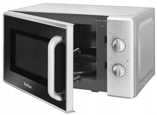  AMICA AMMF20M1S MIKROVALOVNA PEČICA | MIKROVALOVNA PEČICA | 700 W | 20L |. SREBRNO