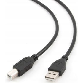 USB 2.0 Kabel Gembird AM-BM (za tiskalnik) 4,5m črn