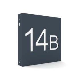   Tablica z LED osvetlitvijo za hišno številko Cozy Planet 30 x 30 cm