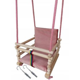 Drevesna gugalnica s vedrom EpizoDar 33 x 33 x 33 cm