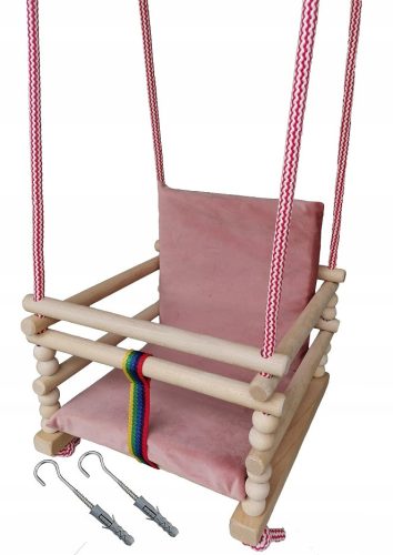 Drevesna gugalnica s vedrom EpizoDar 33 x 33 x 33 cm