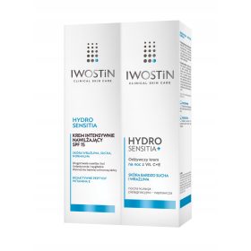   Iwostin Hydro Sensitia+ Dnevna in Nočna Krema za Obraz 50 ml