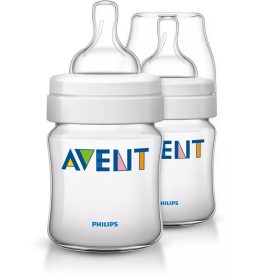   Avent Steklenička za dojenčke proti kolikam 125 ml Natural Tac