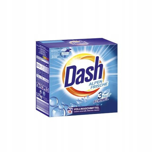 Pralni prašek Alpen Fresh Whites Dash 1,17 kg