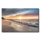 Sončni zakladi: Slika za dnevno sobo s sončnim zahodom, plažo in morjem, dimenzij 80x120 cm