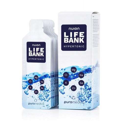 Elektroliti Life Bank Hypertonic: Paket 12 vrečk za hitro in učinkovito absorpcijo