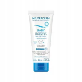   NEUTRADERM BABY Nežni 3v1 čistilni gel za dojenčke, 200 ml