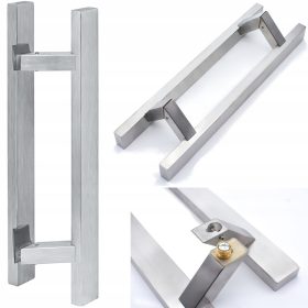   Ročaj za vrata ANTABA model 502 - dvostranski - 20x40x300 / 460 mm