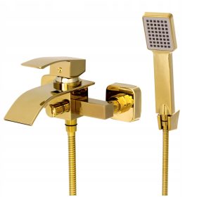   Stenska armatura za kad in tuš Granitan ELVA BATHTUB GOLD, zlata