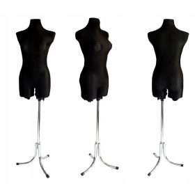   Univerzalna črna manekenska lutka za ženske velikosti 38-40