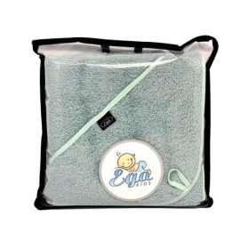 EGA Otroška brisača s kapuco 75 x 75 cm zelena