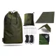 Univerzalni Tarp Hornhill803, 3 x 4 m, Zelen s Aluminijastimi Očkami