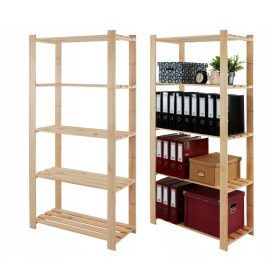 Lesena knjižna omara za igrače 170X80X38 5p