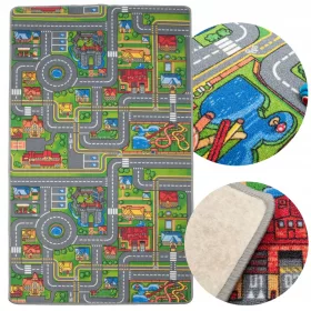   Dywan za otroke ULICE MESTO ulice cesta 100x150 cm MEHAK in TRAJEN