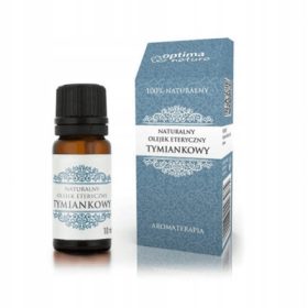   Optimized Name: Naravno eterično olje timijana OPTIMA NATURA 10 ml

Optimized Description: 
Naravno eterično olje timijana OPTIMA NATURA v količini 10 ml je izjemno vsestransko olje z mnogimi koristni