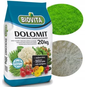 Organsko naravno gnojilo Dolomit 20kg Biovita za trato