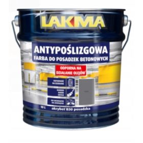 Lakma Akrybet B-30 barva za beton 10L SIVA