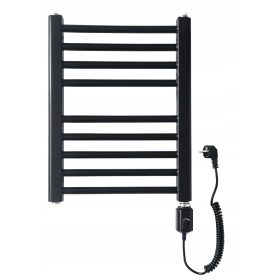   Električni kopalniški radiator Scarlet 300 W 400 x 500 mm črn