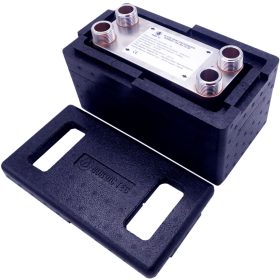   50-ploščni izmenjevalnik toplote NORDIC TEC 1' do 55 kW IZOLACIJA