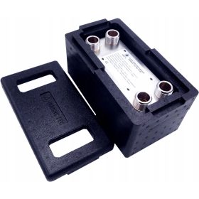   Toplotni izmenjevalnik Nordic Tec Ba-16-40 DN25 - Wymiennik toplote 50 kW - 40 ploščni z izolacijo