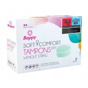 Beppy Soft+Comfort tamponi brez vrvice DRY 8 kosov