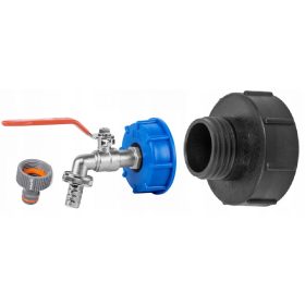   Kakovosten ventilen pipa za Mauzer 1000 IBC + redukcija 100x8 fi ca