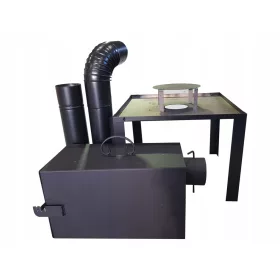 KAMIN 45CM CEV PODNOŽJE ZA KAMILNIK 60 cm set