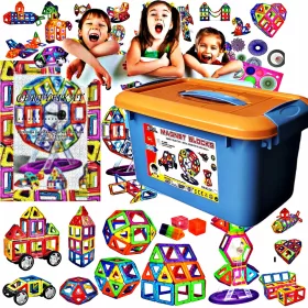 Magnetne konstrukcijske kocke Premium za otroke