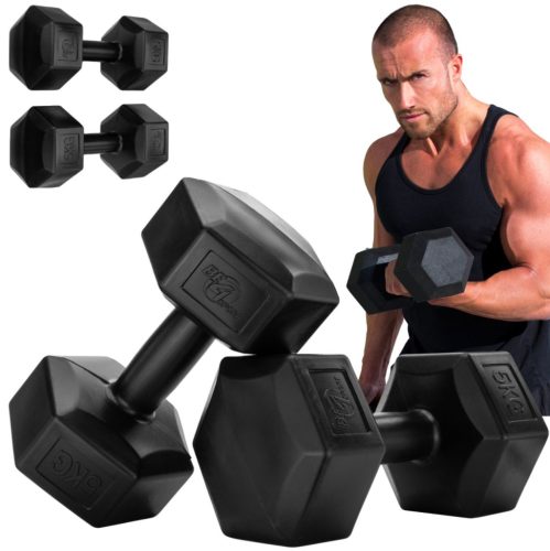 Fitnes komplet ročk Be4Sport 2x 5 kg