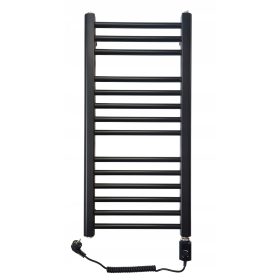   Električni kopalniški radiator Črna eleganca 600 W 400 x 820 mm