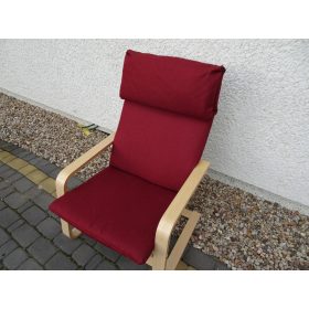 Blazina za fotelj IKEA Pello Poang 8 cm BORDO LIRA