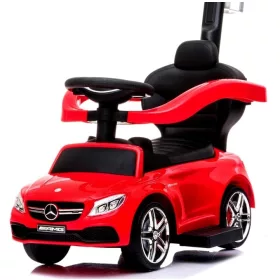   Mercedes AMG c63 r Električni Avto za Otroke s Poganjalčkom, Glasbo in Hupo