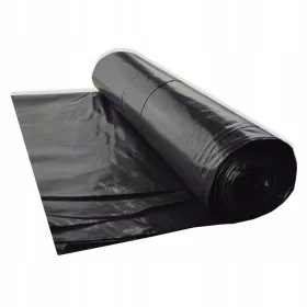 Črna gradbena folija 4m x 10m za izolacijo
