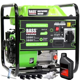 Prenosni inverter agregat Bass 3800 W bencin