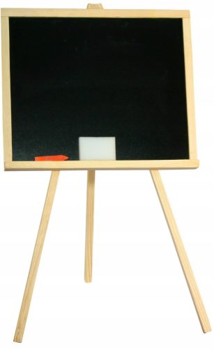 DREVENA ŠOLSKA TABLA S KREDO 48 x 87 cm