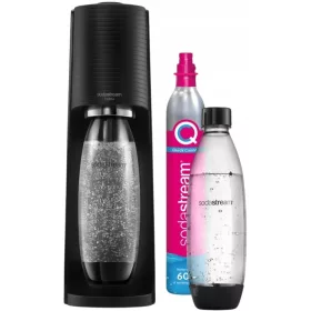  SodaStream Terra črni karbonator + 2 plastenki + plin
